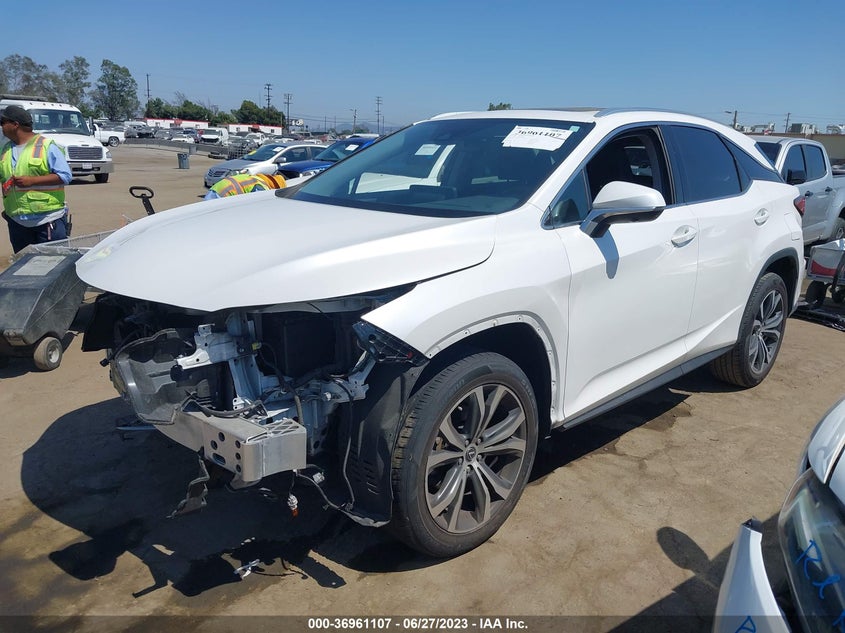 VIN 2T2HZMAA6MC188358 2021 LEXUS RX RX 350