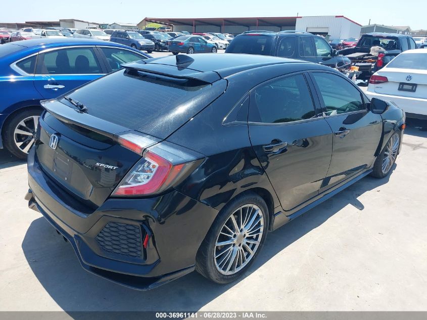 2017 HONDA CIVIC HATCHBACK SPORT - SHHFK7H4XHU226417