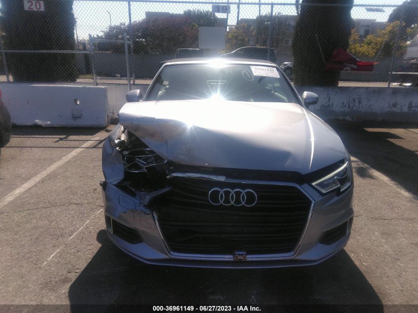 2017 AUDI A3 CABRIOLET PREMIUM - WAU6ULFFXH1078221
