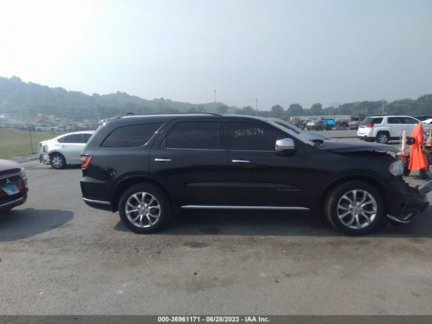 2016 DODGE DURANGO CITADEL - 1C4RDJEG3GC413000
