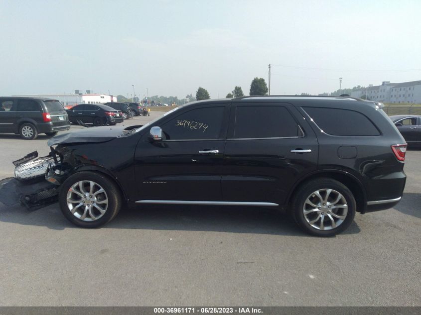 2016 DODGE DURANGO CITADEL - 1C4RDJEG3GC413000