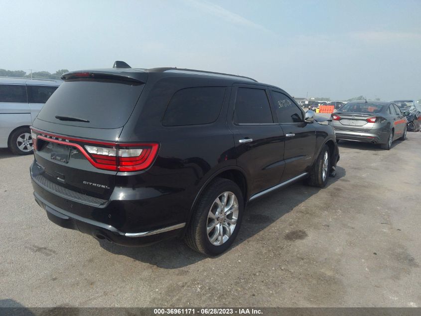 2016 DODGE DURANGO CITADEL - 1C4RDJEG3GC413000