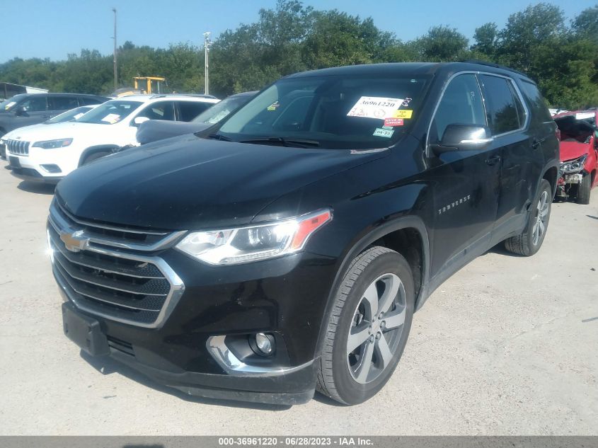 2021 CHEVROLET TRAVERSE LT LEATHER - 1GNERHKW9MJ211197