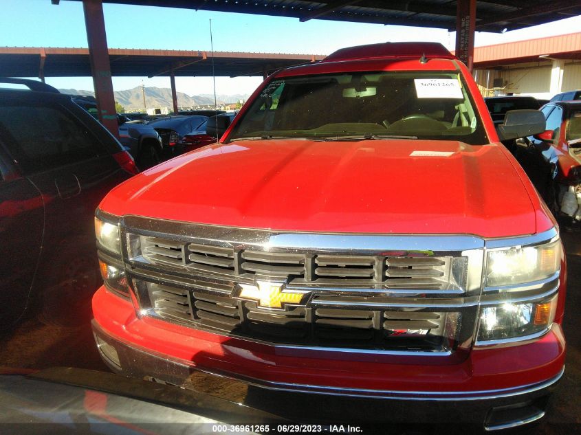 2014 CHEVROLET SILVERADO 1500 LT - 1GCVKREC3EZ322450