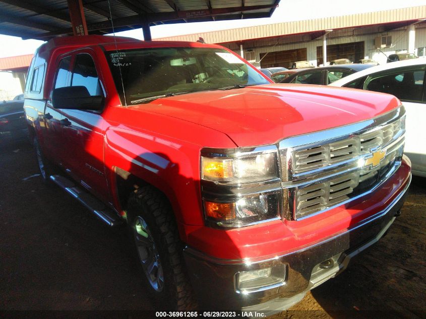 2014 CHEVROLET SILVERADO 1500 LT - 1GCVKREC3EZ322450