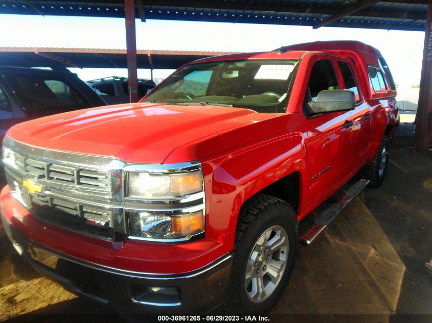 2014 CHEVROLET SILVERADO 1500 LT - 1GCVKREC3EZ322450
