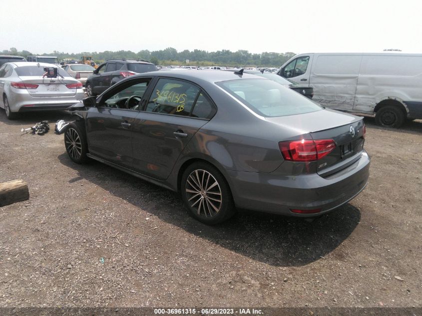 2015 VOLKSWAGEN JETTA SEDAN 1.8T SPORT - 3VWB17AJ7FM426065