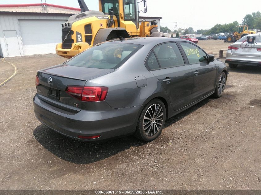 2015 VOLKSWAGEN JETTA SEDAN 1.8T SPORT - 3VWB17AJ7FM426065