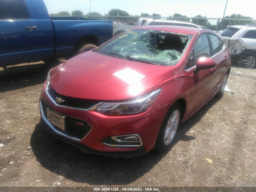 2017 CHEVROLET CRUZE LT - 3G1BE6SM2HS532117