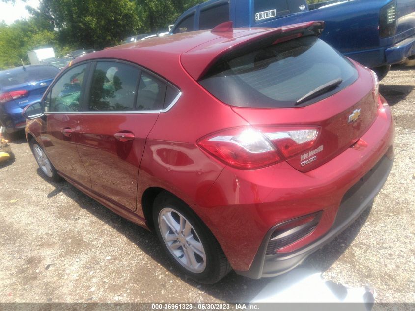2017 CHEVROLET CRUZE LT - 3G1BE6SM2HS532117