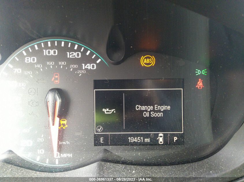 2018 CHEVROLET TRAX LT - 3GNCJLSB5JL392723