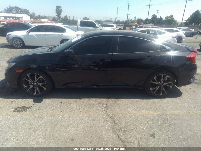 2019 HONDA CIVIC SEDAN SPORT - 2HGFC2F82KH533333