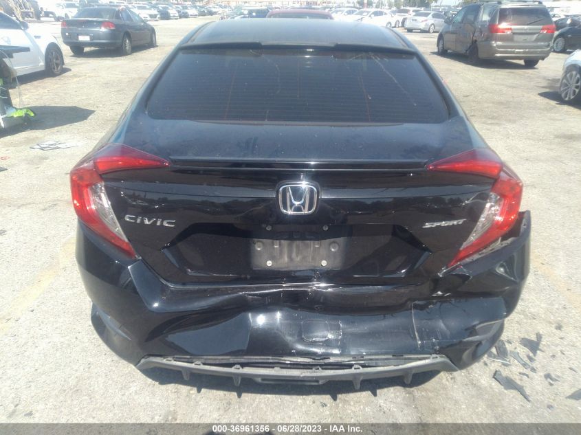2019 HONDA CIVIC SEDAN SPORT - 2HGFC2F82KH533333