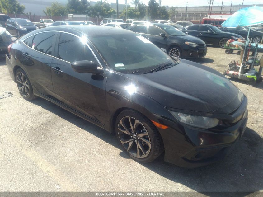 2019 HONDA CIVIC SEDAN SPORT - 2HGFC2F82KH533333