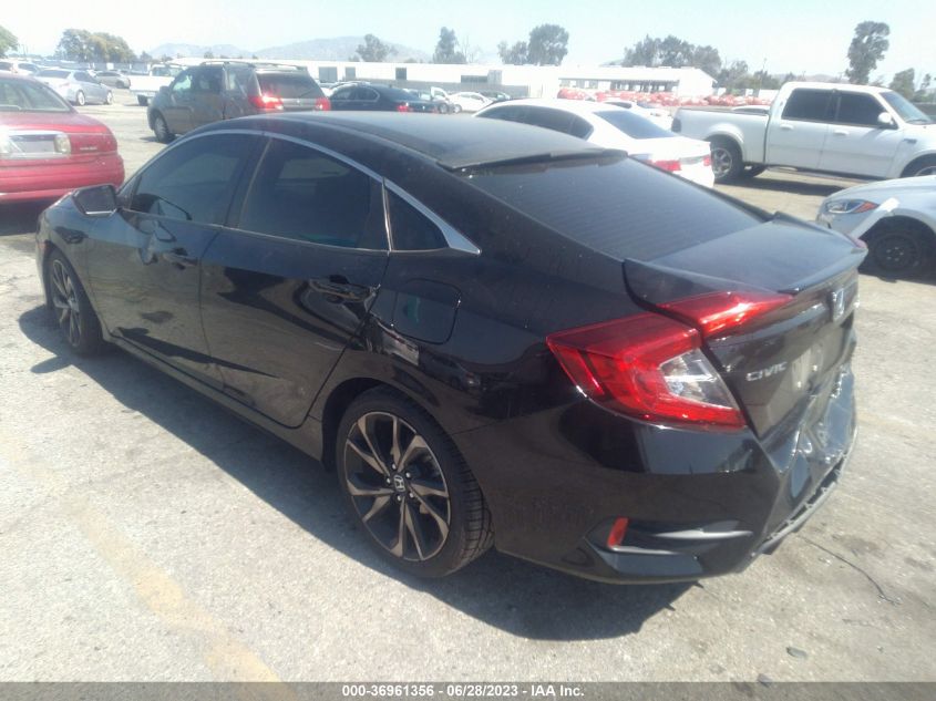 2019 HONDA CIVIC SEDAN SPORT - 2HGFC2F82KH533333