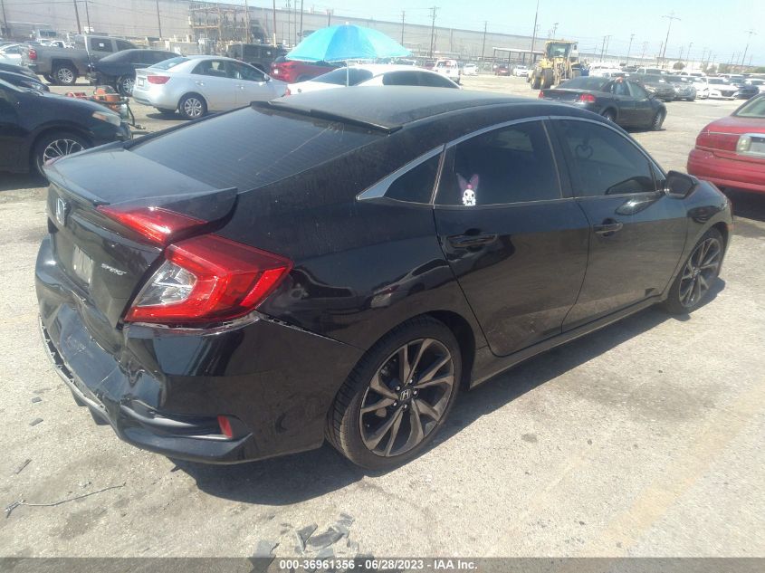 2019 HONDA CIVIC SEDAN SPORT - 2HGFC2F82KH533333