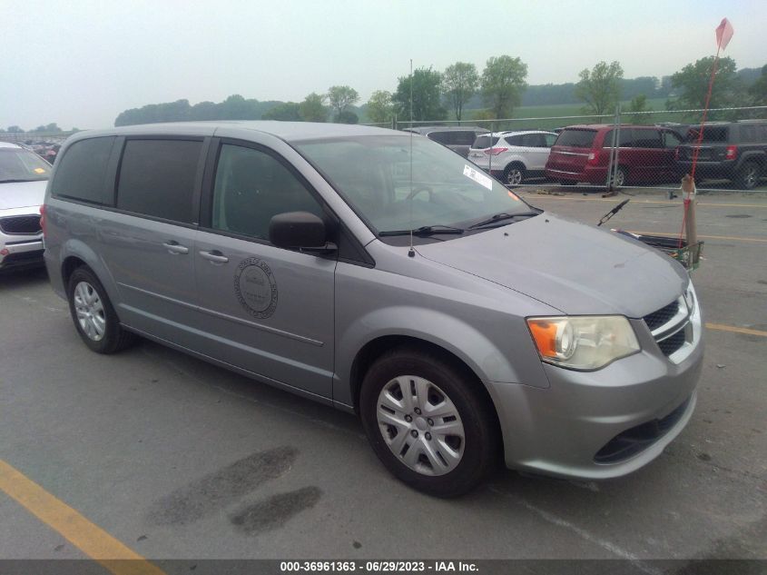 2014 DODGE GRAND CARAVAN SE - 2C4RDGBG1ER311965