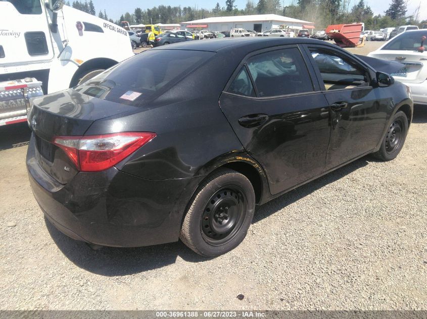 2016 TOYOTA COROLLA L/LE/S/S PLUS/LE PLUS - 5YFBURHE9GP539668