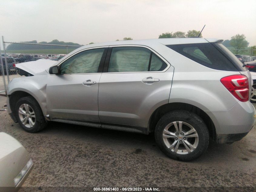 2017 CHEVROLET EQUINOX LS - 2GNALBEK9H1609712