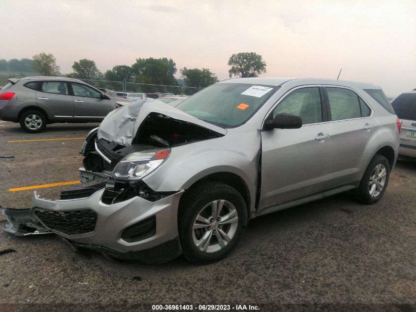 2017 CHEVROLET EQUINOX LS - 2GNALBEK9H1609712