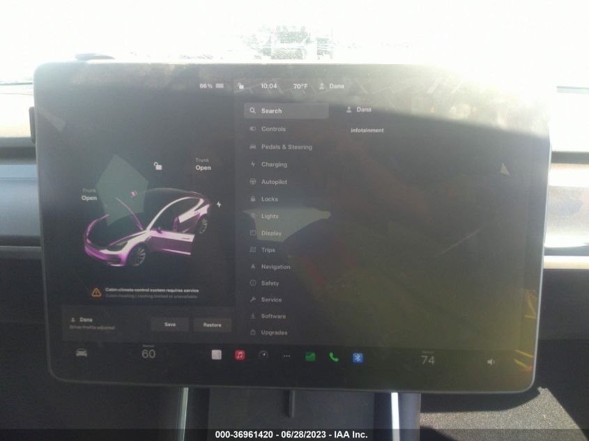 2020 TESLA MODEL 3 - 5YJ3E1EB3LF667780