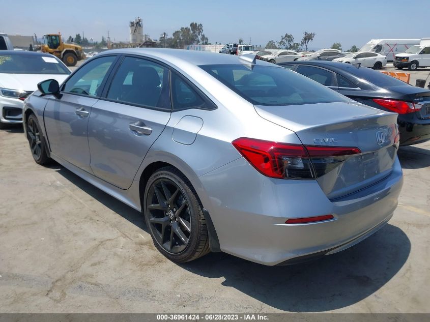2023 HONDA CIVIC SEDAN SPORT - 2HGFE2F53PH510294