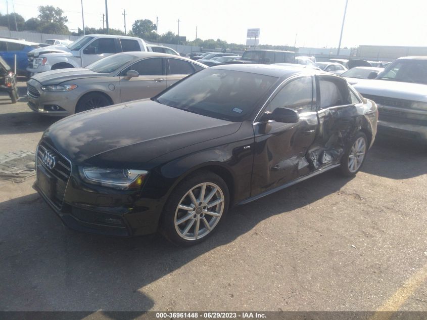 2014 AUDI A4 PREMIUM PLUS - WAUFFAFL9EN022361