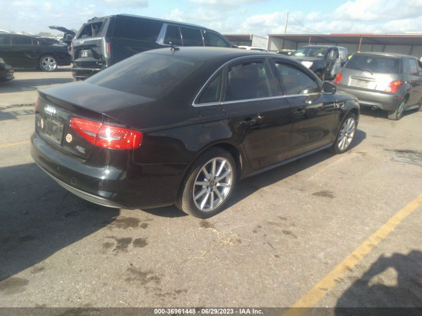 2014 AUDI A4 PREMIUM PLUS - WAUFFAFL9EN022361