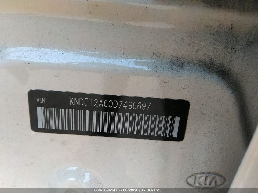 2013 KIA SOUL +/!/SPORT - KNDJT2A60D7496697