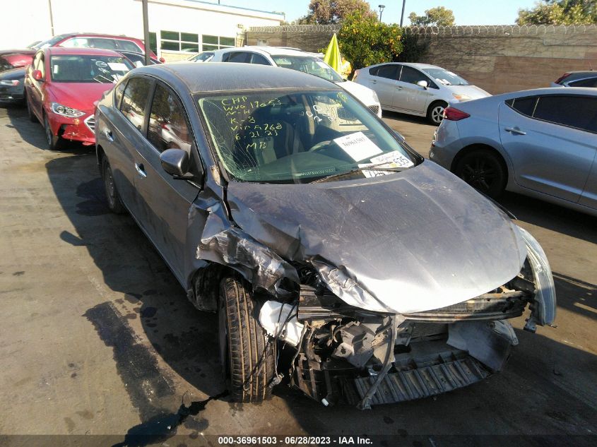 2016 NISSAN SENTRA S - 3N1AB7AP2GY295768