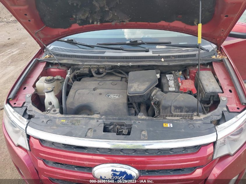2013 FORD EDGE SEL - 2FMDK4JC6DDB30389