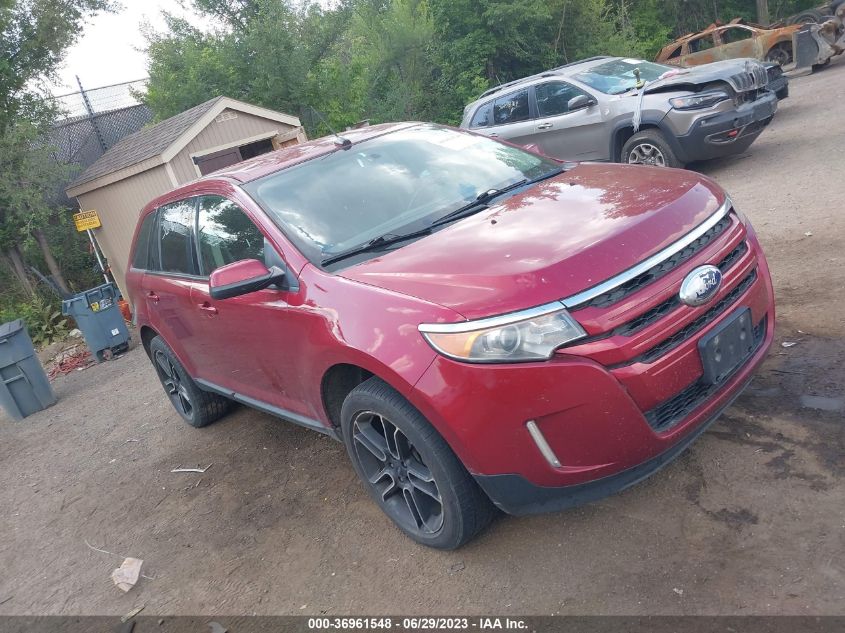 2013 FORD EDGE SEL - 2FMDK4JC6DDB30389