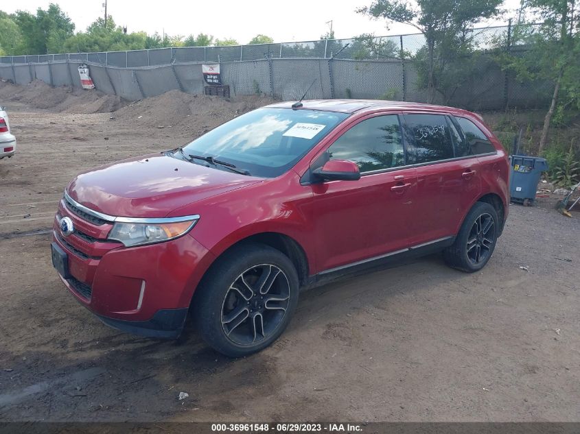 2013 FORD EDGE SEL - 2FMDK4JC6DDB30389