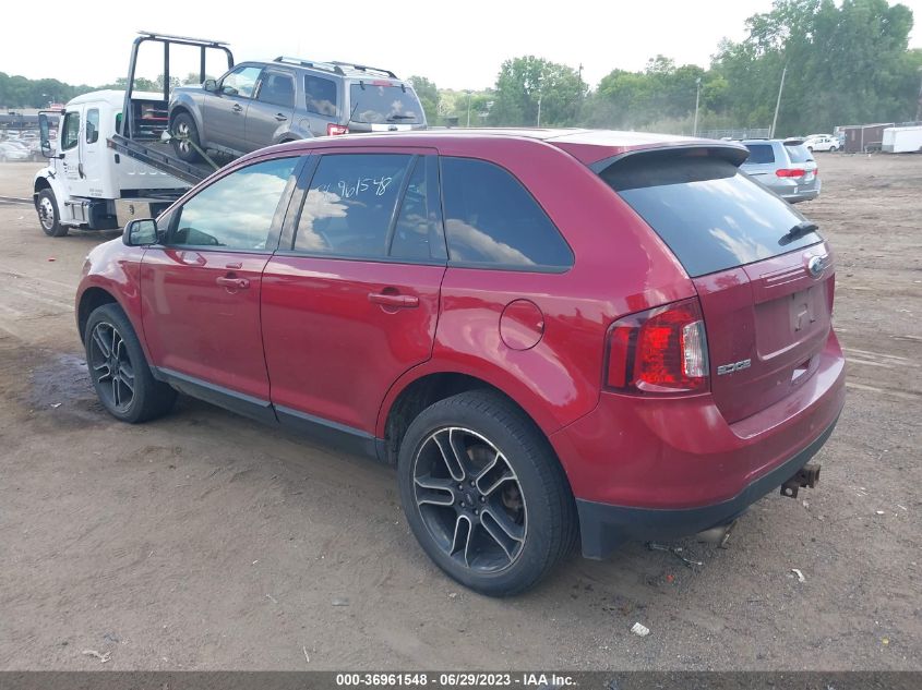 2013 FORD EDGE SEL - 2FMDK4JC6DDB30389