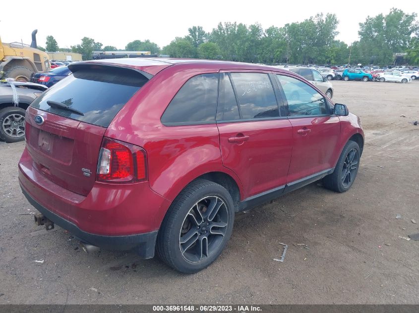 2013 FORD EDGE SEL - 2FMDK4JC6DDB30389