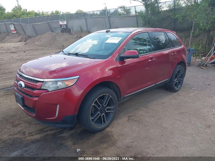 2013 FORD EDGE SEL - 2FMDK4JC6DDB30389