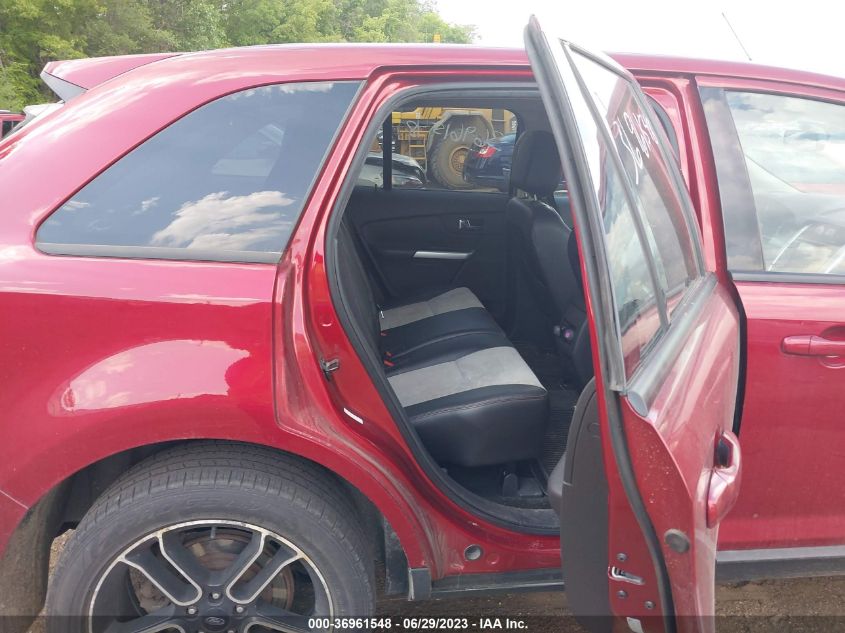 2013 FORD EDGE SEL - 2FMDK4JC6DDB30389