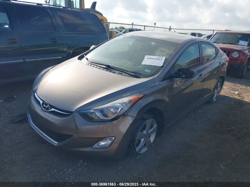 2013 HYUNDAI ELANTRA GLS - 5NPDH4AE2DH283053