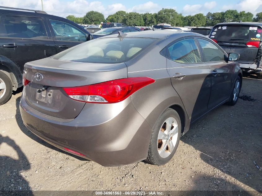 2013 HYUNDAI ELANTRA GLS - 5NPDH4AE2DH283053