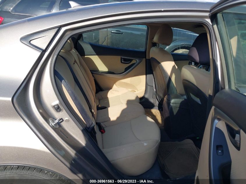 2013 HYUNDAI ELANTRA GLS - 5NPDH4AE2DH283053