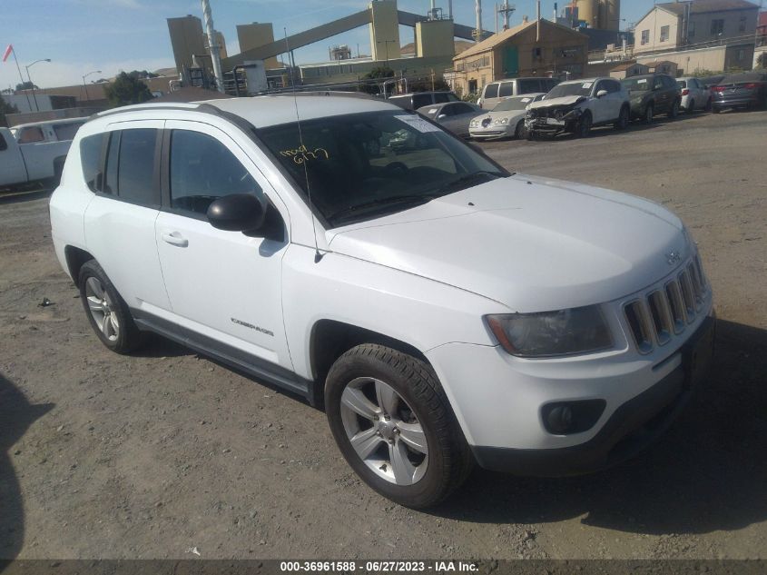 2016 JEEP COMPASS SPORT - 1C4NJCBAXGD621730