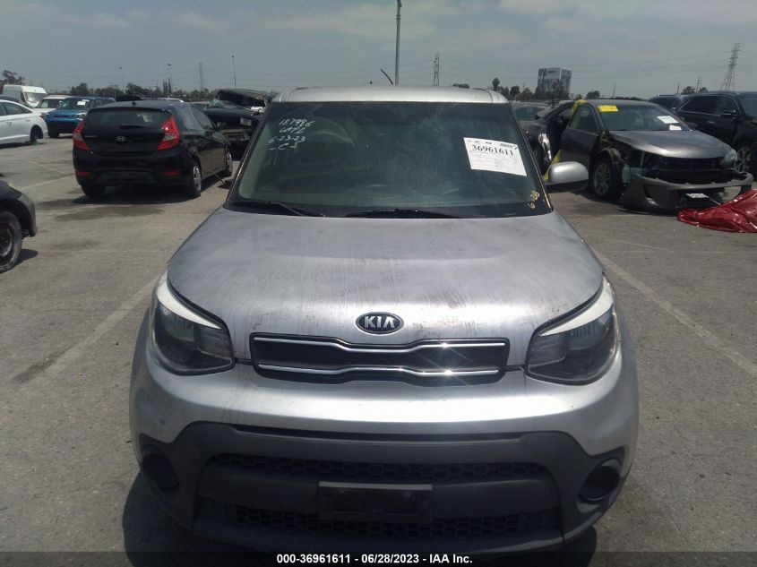 2017 KIA SOUL BASE - KNDJN2A22H7437812