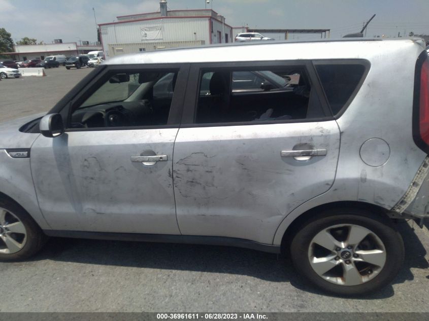 2017 KIA SOUL BASE - KNDJN2A22H7437812