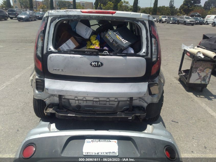 2017 KIA SOUL BASE - KNDJN2A22H7437812