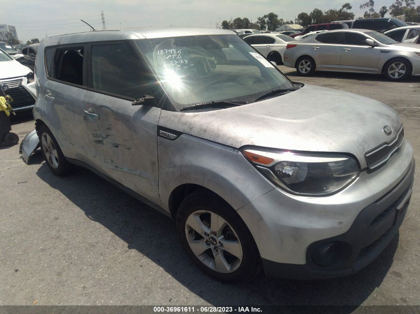 2017 KIA SOUL BASE - KNDJN2A22H7437812