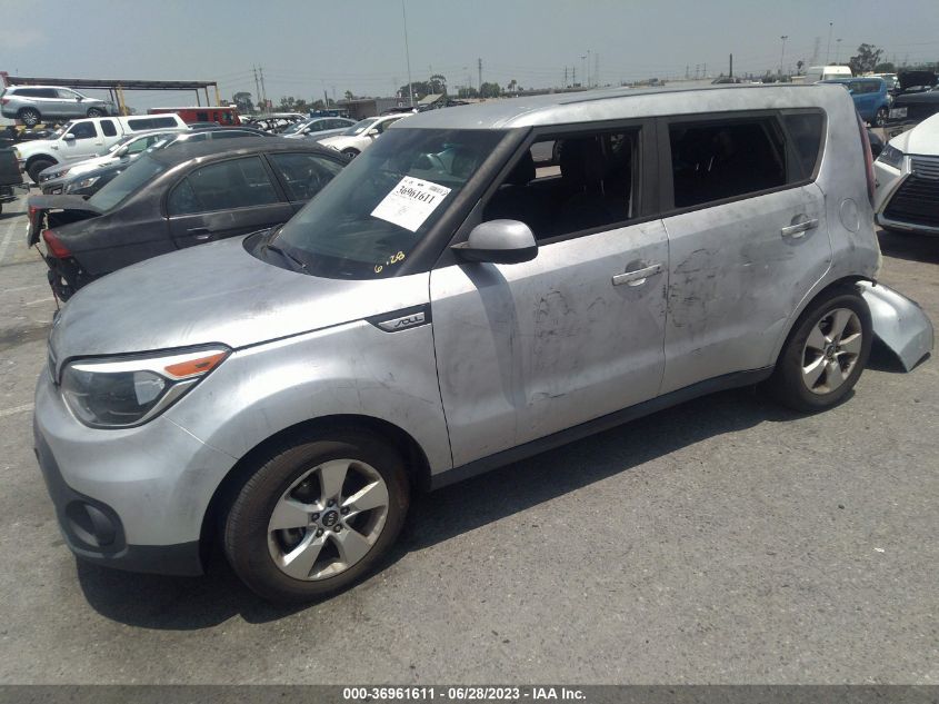 2017 KIA SOUL BASE - KNDJN2A22H7437812