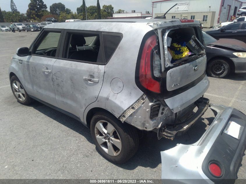 2017 KIA SOUL BASE - KNDJN2A22H7437812