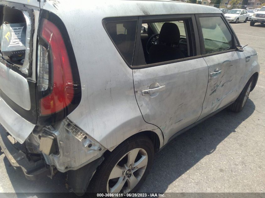 2017 KIA SOUL BASE - KNDJN2A22H7437812