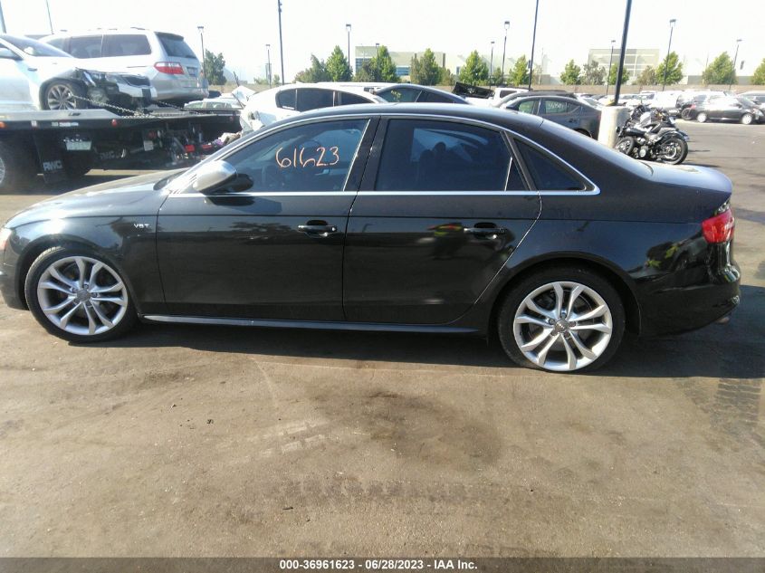 2013 AUDI S4 PREMIUM PLUS - WAUBGAFL0DA100138