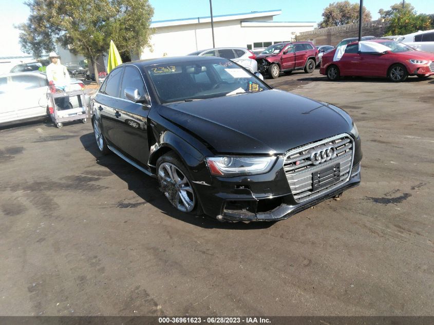 2013 AUDI S4 PREMIUM PLUS - WAUBGAFL0DA100138